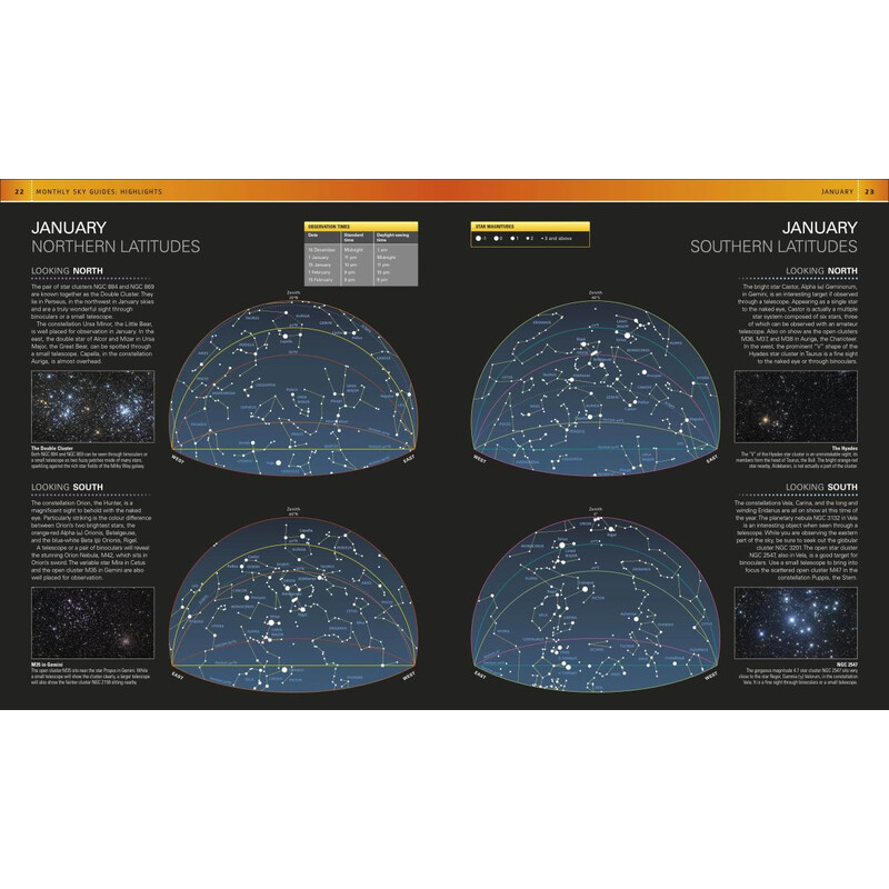 Dorling Kindersley El cielo nocturno mes a mes