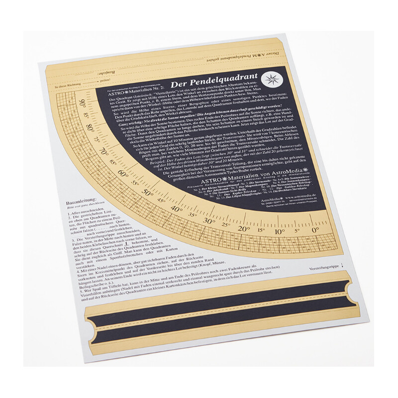 AstroMedia Kit Der Pendelquadrant