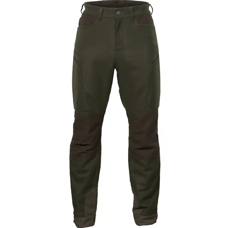 Härkila Pantalones de invierno Metso, verde sauce/marrón sombra, talla 56