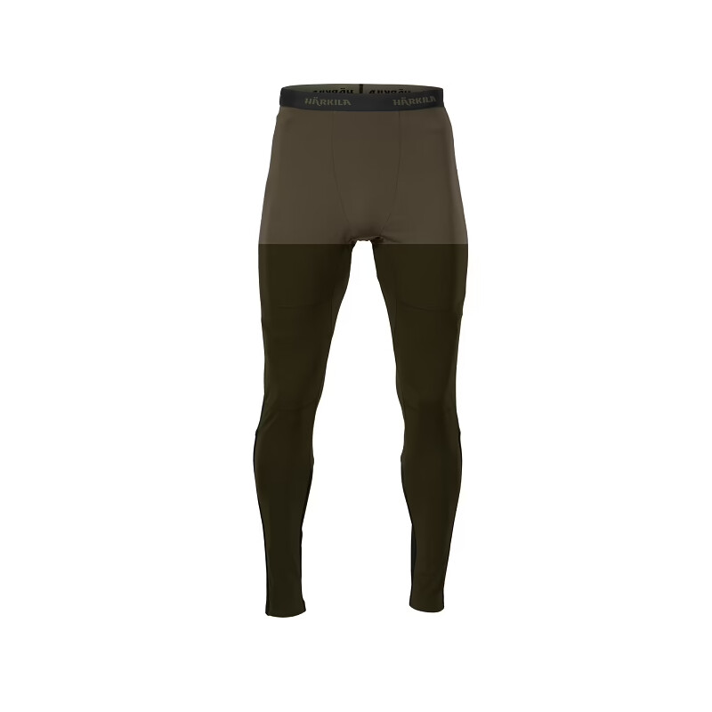 Härkila Calzoncillo térmico , verde sauce/negro, talla XL