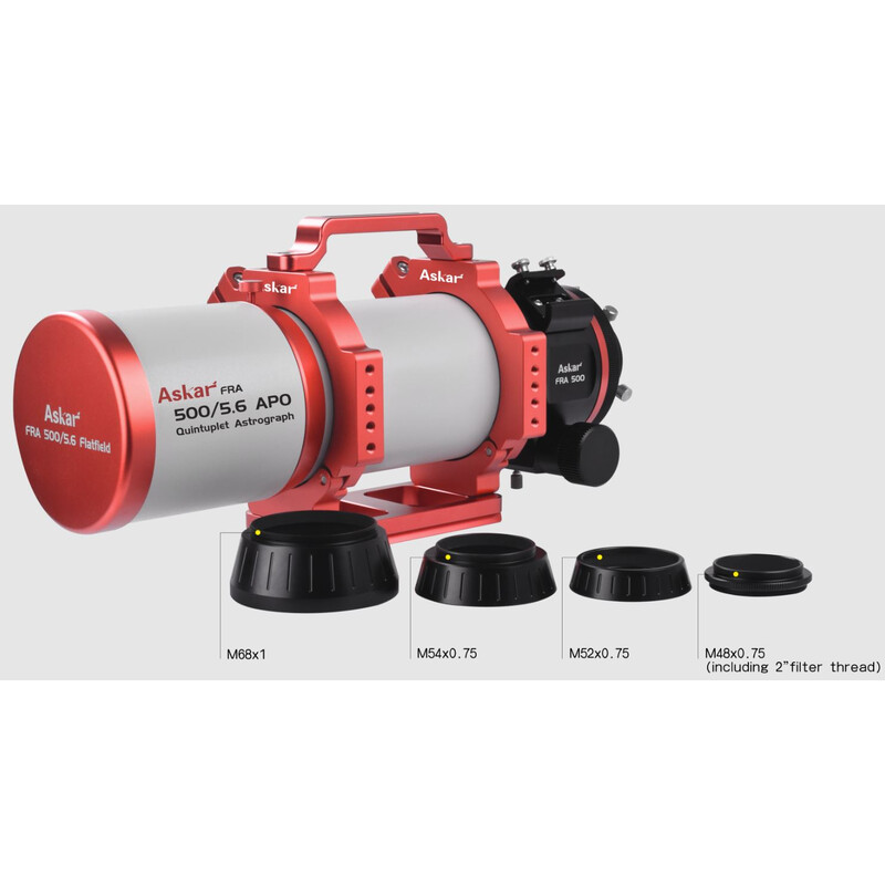 Askar Refractor apocromático Pro APO AP 90/500 Quintupleto OTA