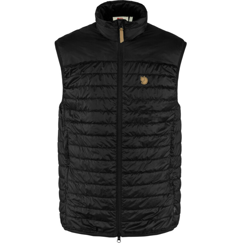 Fjällräven Chaleco acolchado Abisko M, 550 negro, talla S