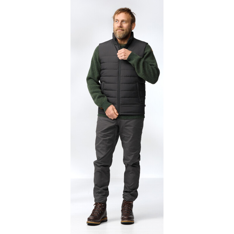 Fjällräven Chaleco Greenland Down Liner M, 550 Black, S