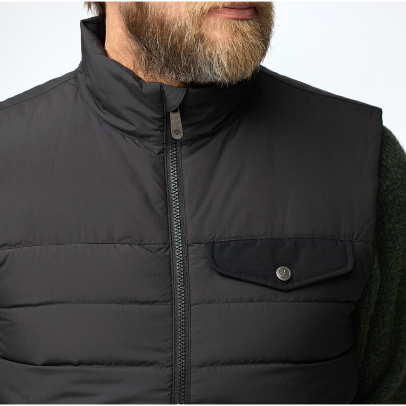 Fjällräven Chaleco Greenland Down Liner M, 550 Black, S