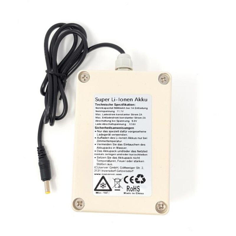 ICU Batería externa de 5000 mAh Li-Ion