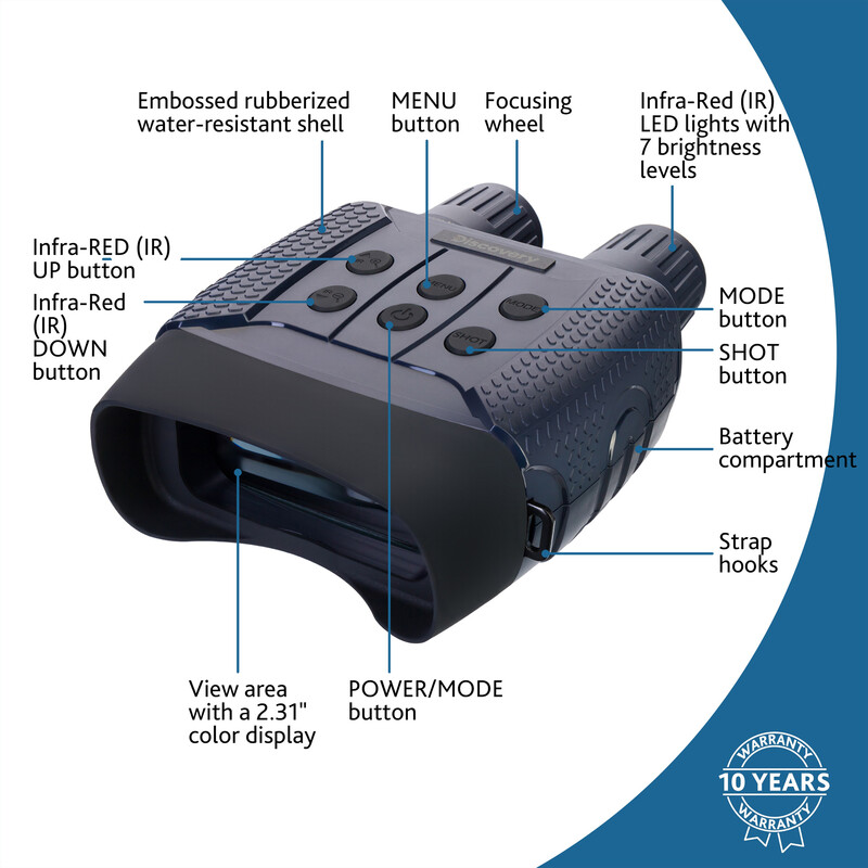 Discovery Dispositivo de visión nocturna Night BL10