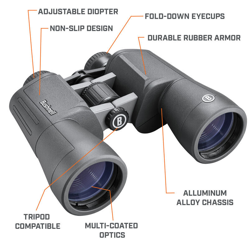 Bushnell Binoculares Powerview 2.0 20x50 Aluminum, MC