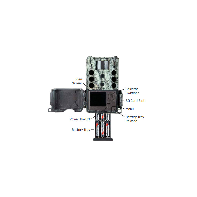 Bushnell Cámara de caza 32MP CORE DS4K Tree Bark Camo No Glow, Caja 5L