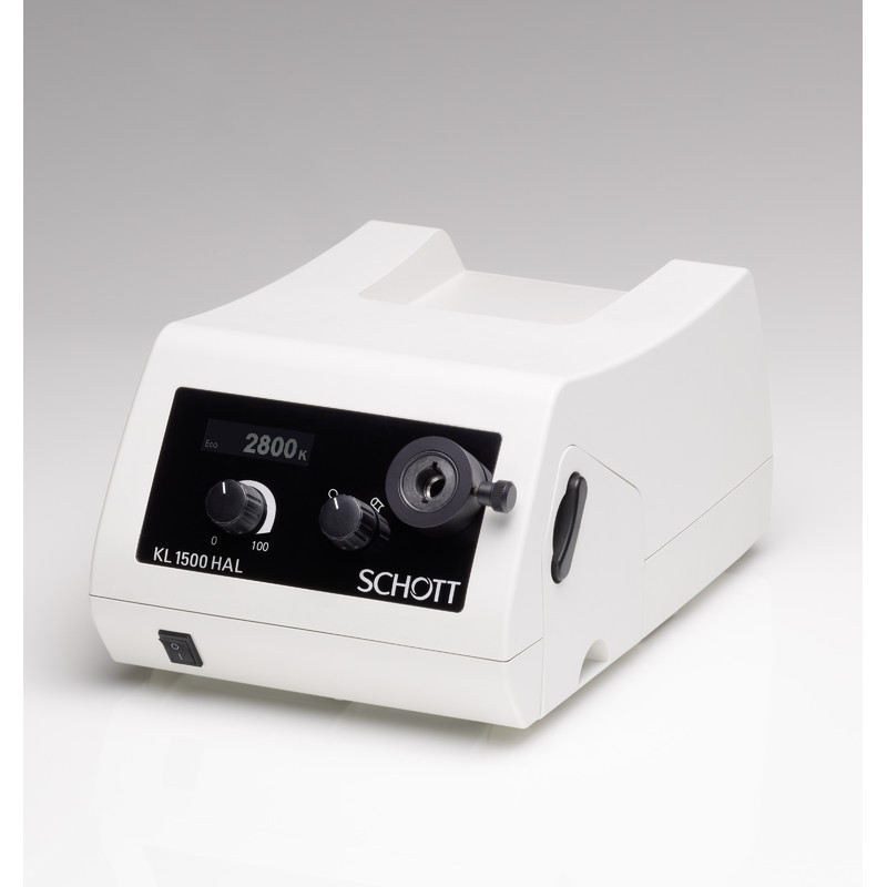 Windaus Fuente de luz fría Schott KL 1500 con indicador LCD