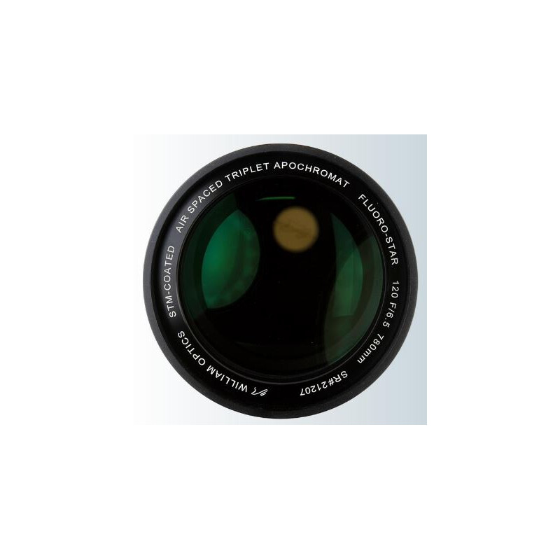 William Optics Refractor apocromático AP Fluorostar 120/780 Space Gray OTA