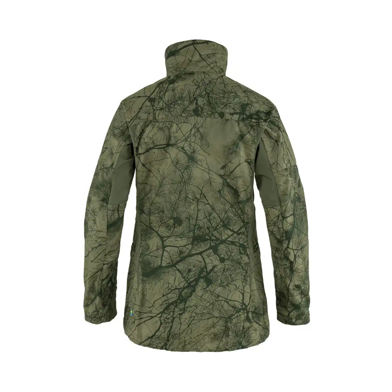 Fjällräven Chaqueta Forest Hybrid W, 626-625 Camuflaje verde-verde laurel, XL