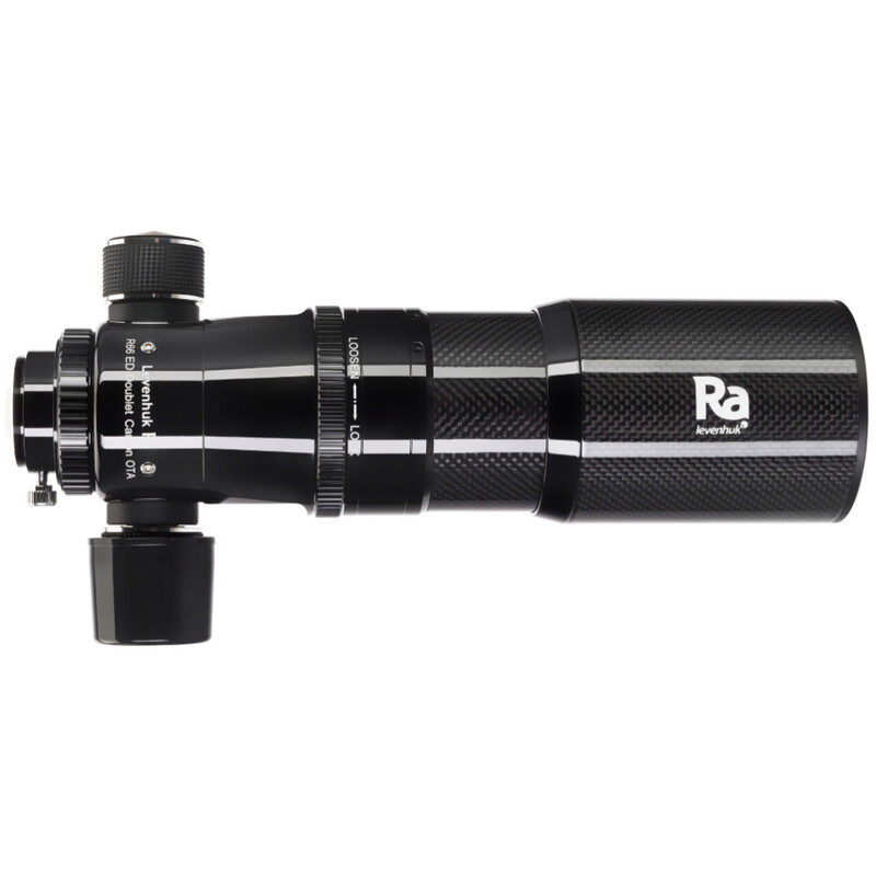 Levenhuk Refractor apocromático AP 66/400 ED Ra Carbon OTA