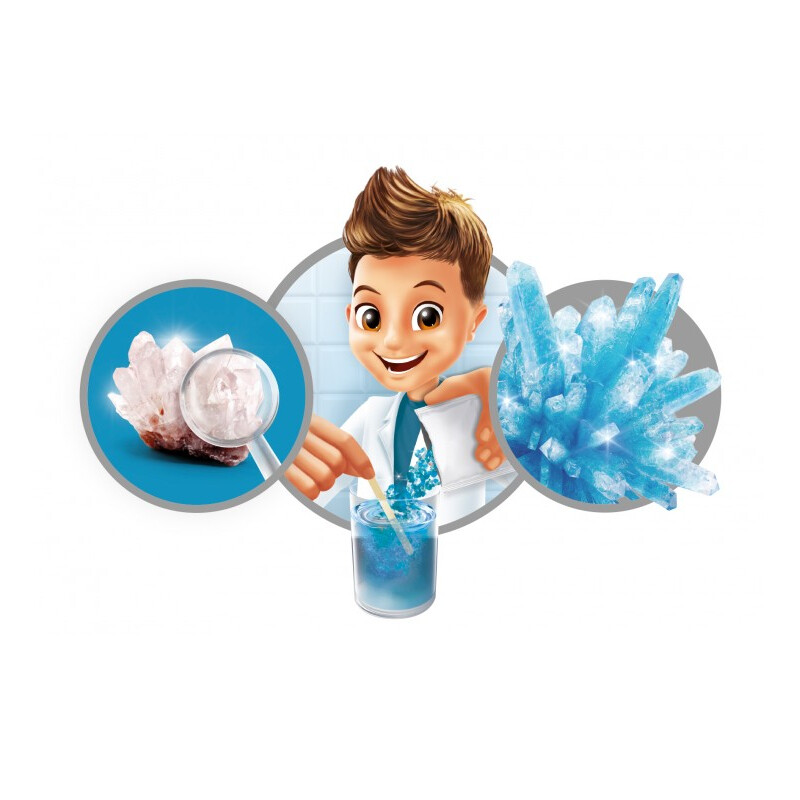 Buki Mini laboratorio: cristal azul