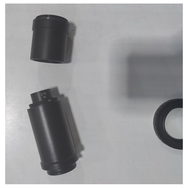 Motic Adaptador para cámaras Set 2,5x f. SLR, APS-C Sensor mit T2 Ring für Canon