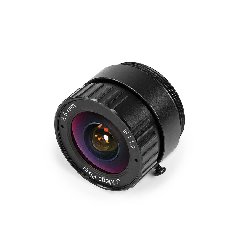 Omegon Lente con montura CS de 2,5mm, f/1,2