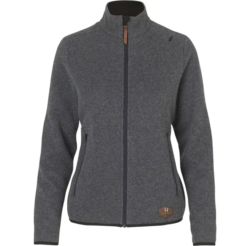 Härkila Metso Cardigan para mujer, gris pizarra, talla L