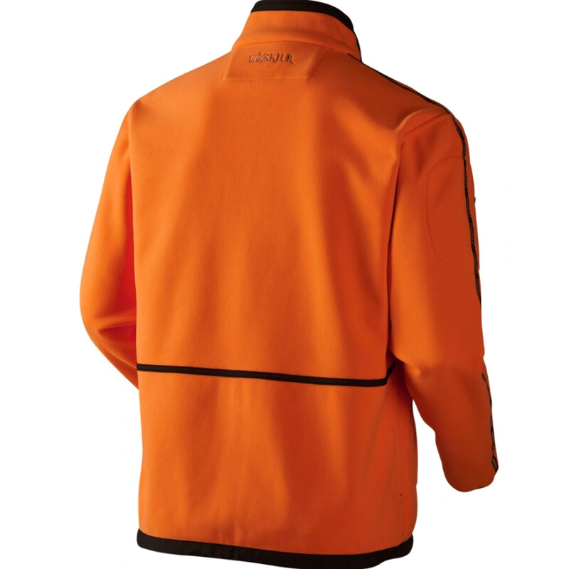Härkila Chaqueta Kamko de forro polar, verde caza/naranja intenso, talla XXL