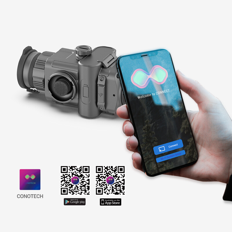 CONOTECH Paquete de fijación de imágenes térmicas Artemis 35 con baterías y cargador incluidos