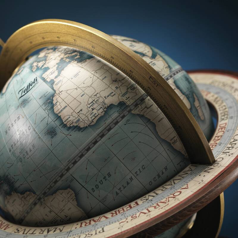 Zoffoli living Globo terráqueo Cassini 22cm
