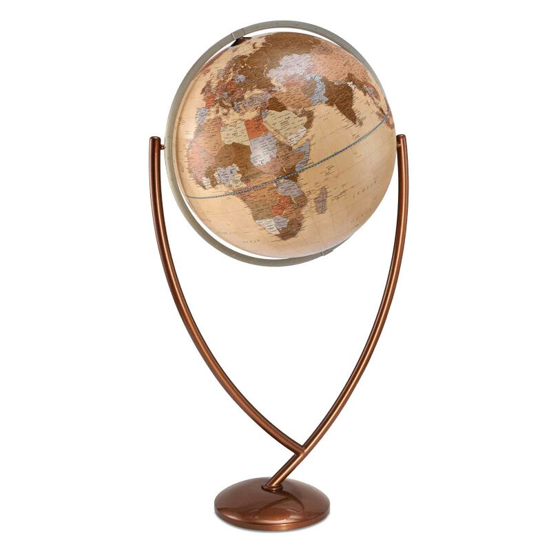 Zoffoli living Globo terráqueo de pie Vega Apricot 60cm