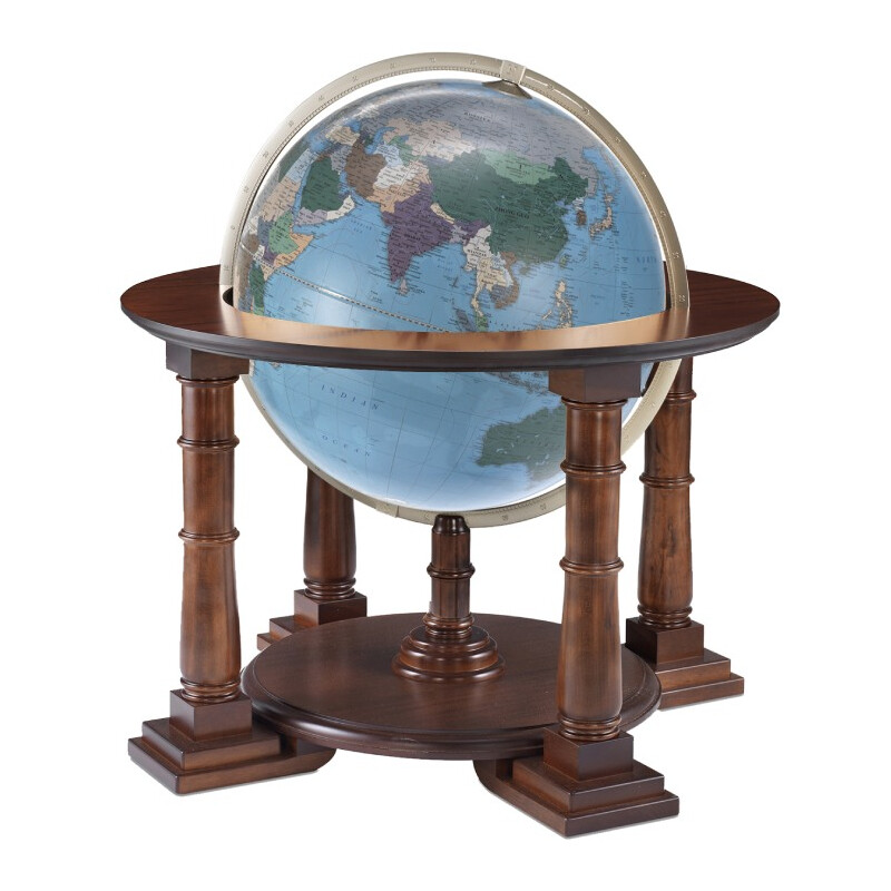 Zoffoli living Globo terráqueo de pie Sirio Blue Grey 60cm
