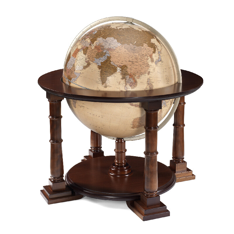 Zoffoli living Globo terráqueo de pie Sirio Apricot 60cm