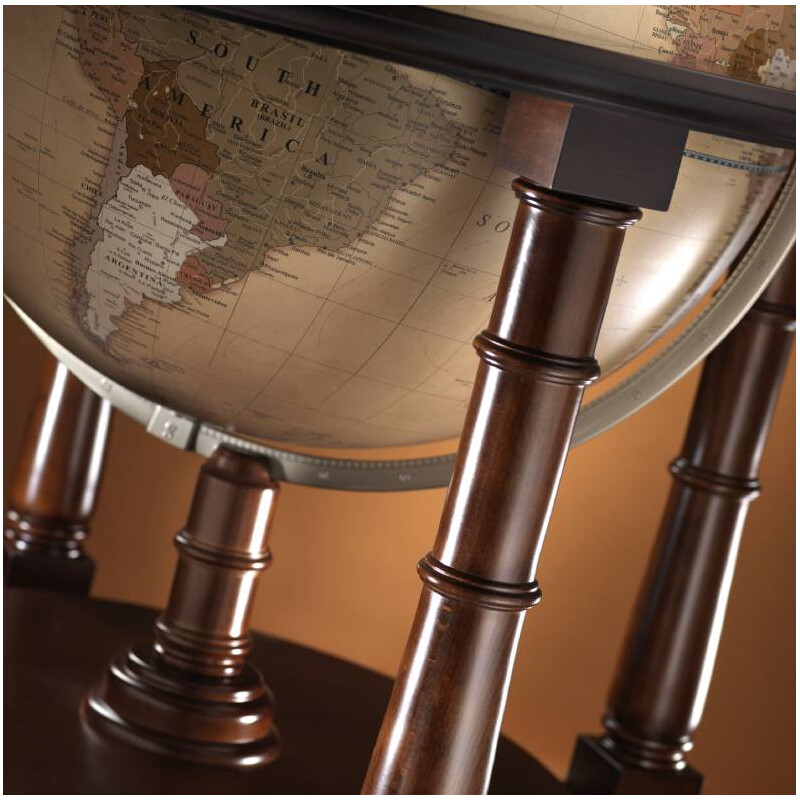 Zoffoli living Globo terráqueo de pie Sirio Apricot 60cm