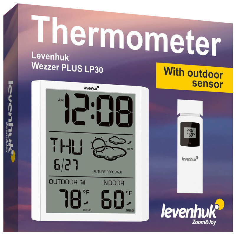 Levenhuk Estación meteorológica Wezzer PLUS LP30