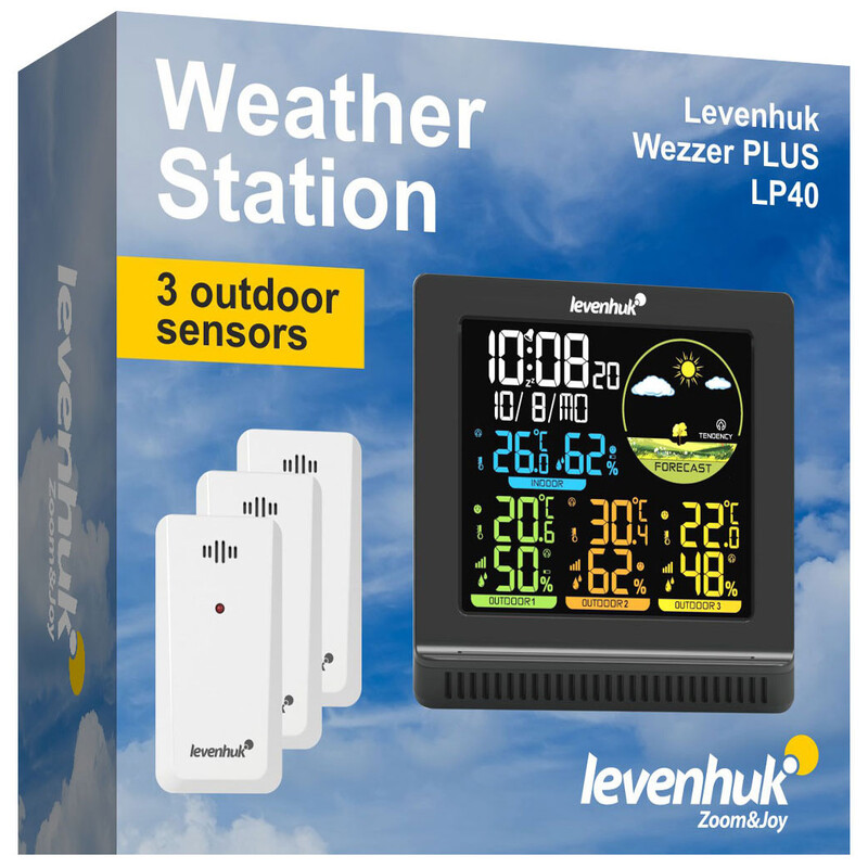 Levenhuk Estación meteorológica Wezzer PLUS LP40