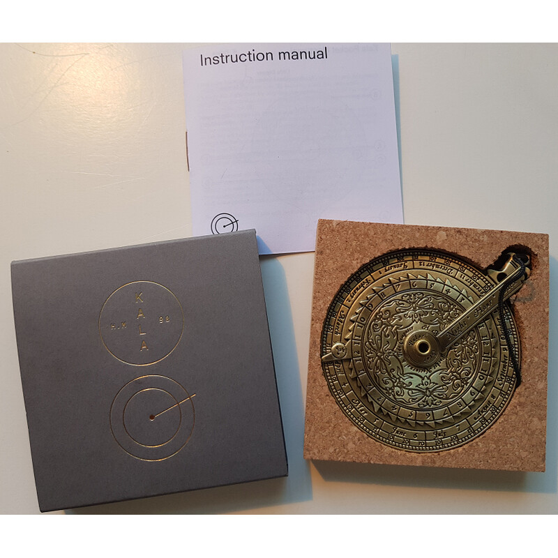 Kala Reloj sideral de bolsillo y calculadora de mareas