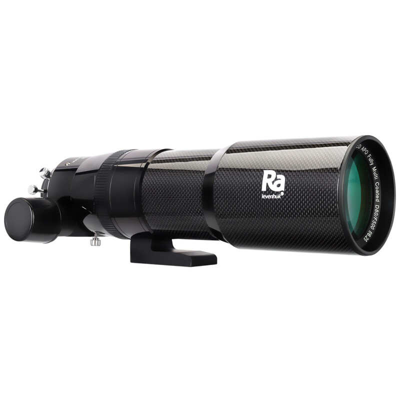 Levenhuk Refractor apocromático AP 80/500 Ra R80 ED Carbon OTA