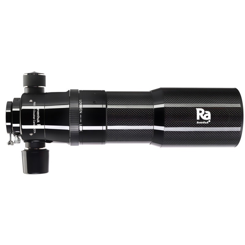 Levenhuk Refractor apocromático AP 80/500 Ra R80 ED Carbon OTA