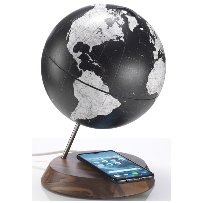 Zoffoli living Globo terráqueo Bridge Black 22cm Qi