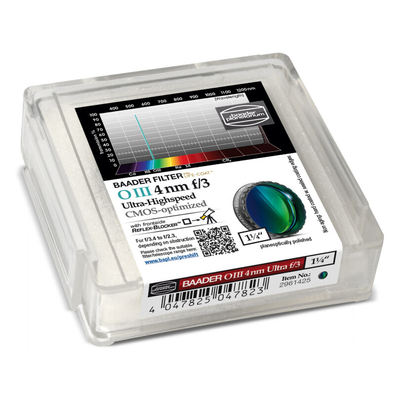 Baader Filtro OIII CMOS f/3 Ultra-Highspeed 1,25"