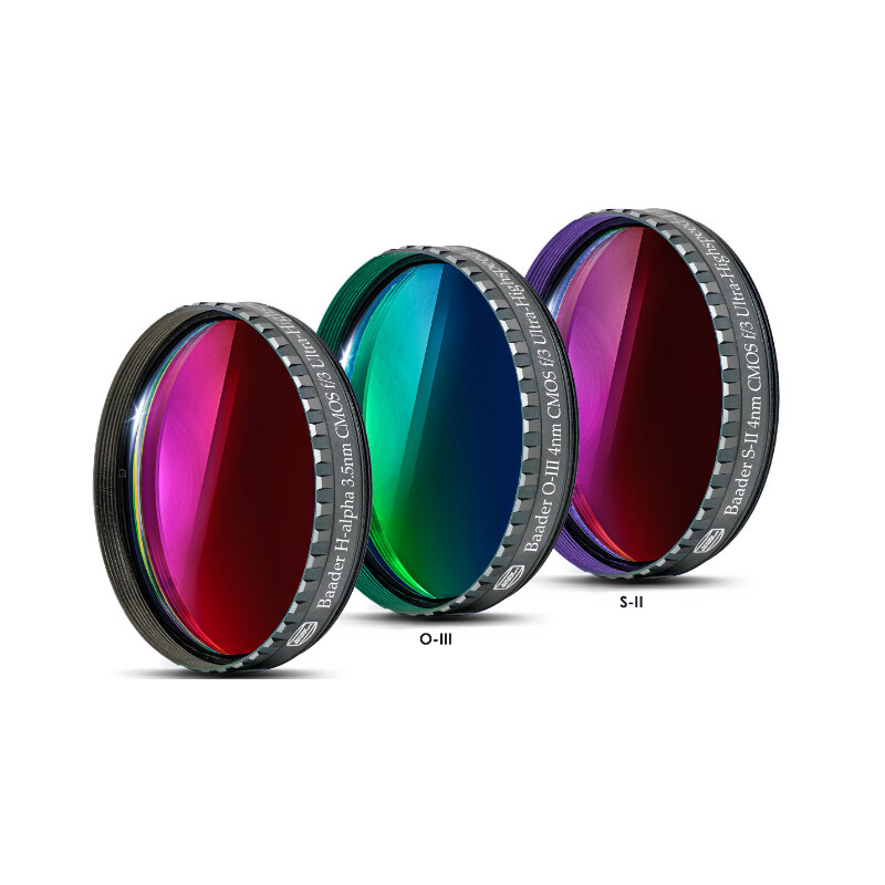 Baader Filtro H-alpha/OIII/SII CMOS f/3 Ultra-Highspeed 2"