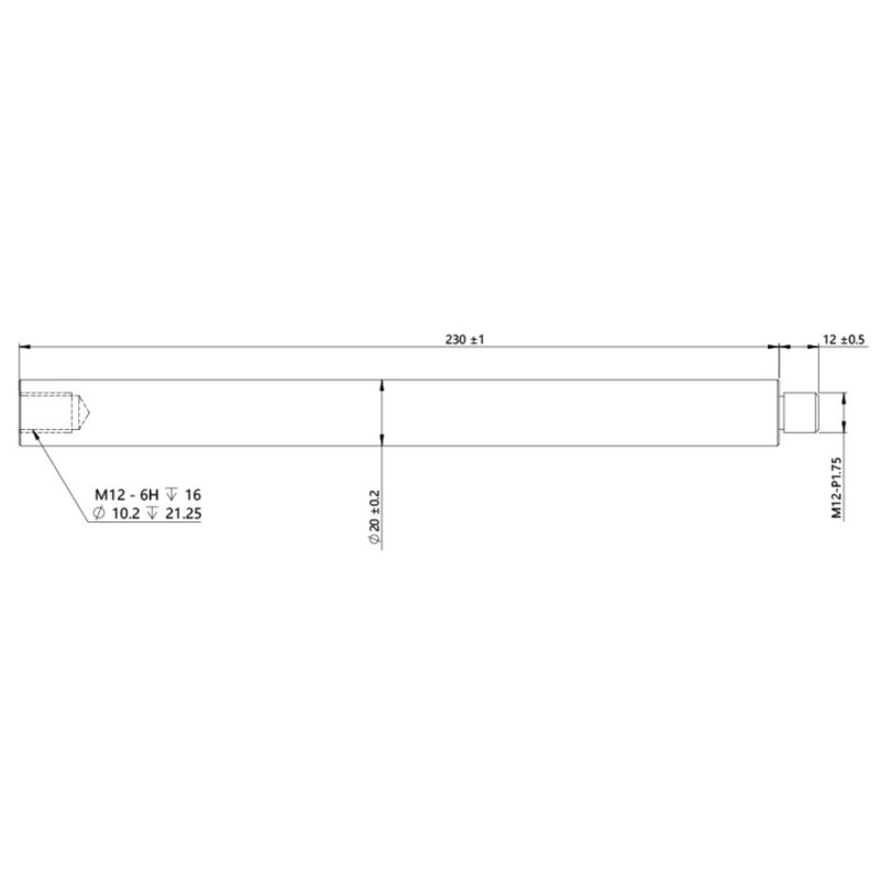 ZWO Contrapeso Counterweight Bar for AM3 / AM5 / AM7