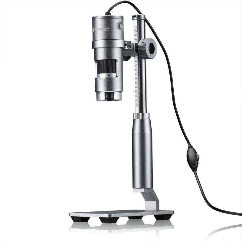Bresser Microscopio digital USB DST-1028, pantalla, 10x-280x, LED AL 5,1 MP
