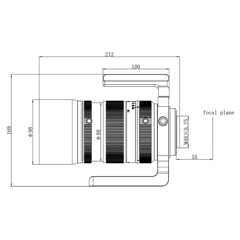 Askar Refractor apocromático AP 50/200 ACL200 Gen. 2 OTA