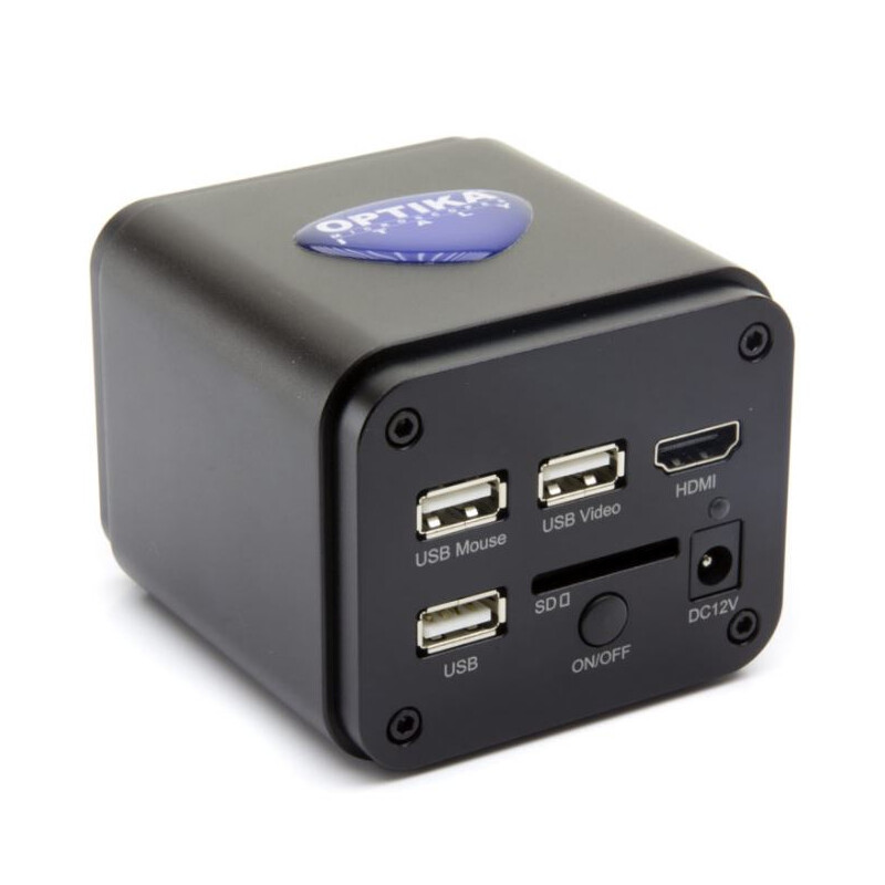 Optika Cámara C-HP4, color, CMOS, 1/1,8 pulgadas, 2,0x2,0 µm, 30 fps, 4K, HDMI, 8 Mp