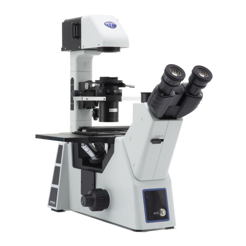 Optika Microscopio invertido IM-5, trino, invers, 10x24mm, LED 8W w.o. objectives