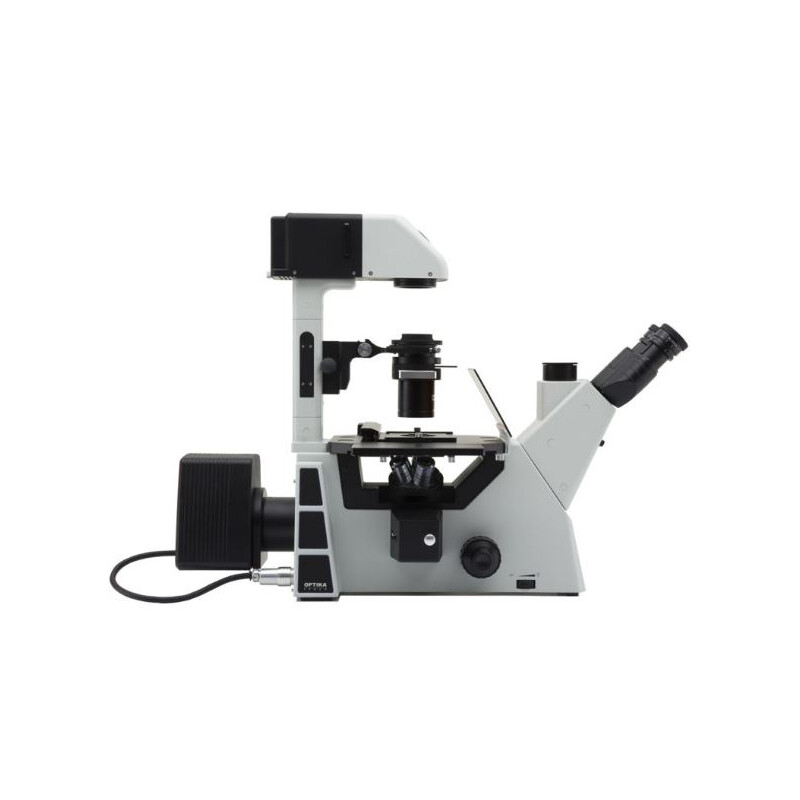 Optika Microscopio invertido IM-3METLD, trino, invers, 10x22mm, LED 18W,