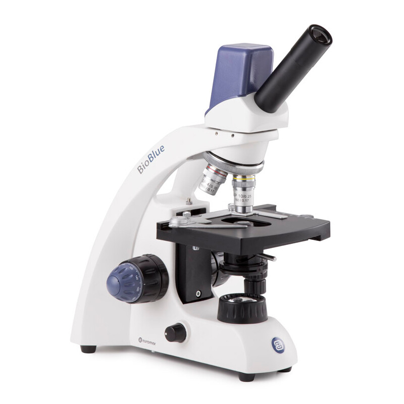 Euromex Microscopio BioBlue, BB.4245, digital, mono, DIN, 40x - 600x, LED, 1W