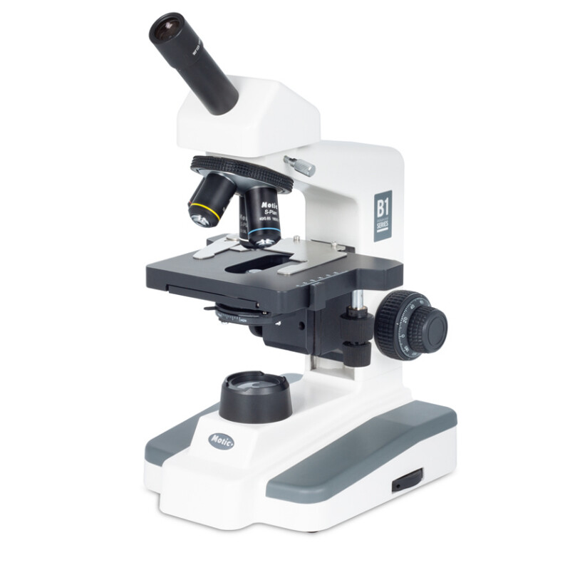 Motic Microscopio B1-211E-SP, monocromo, 40x - 1000x