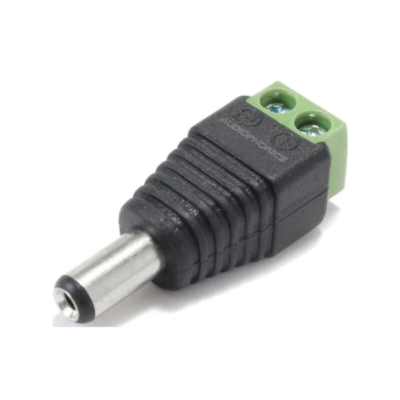 Pierro Astro Adaptador hembra de 5,5/2,1 mm Enchufe a terminales de tornillo