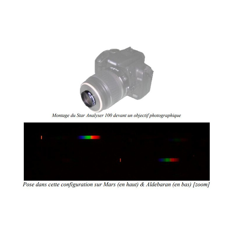 Shelyak Espectroscopio Star Analyser 100