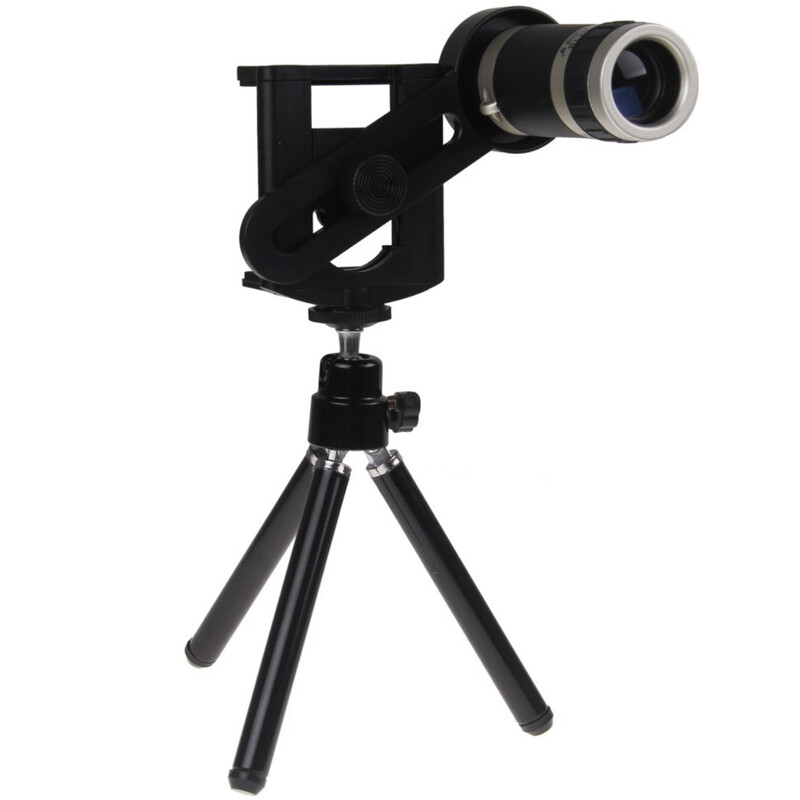 Spectrum Telescope Telescopio para teléfono móvil con minitrípode
