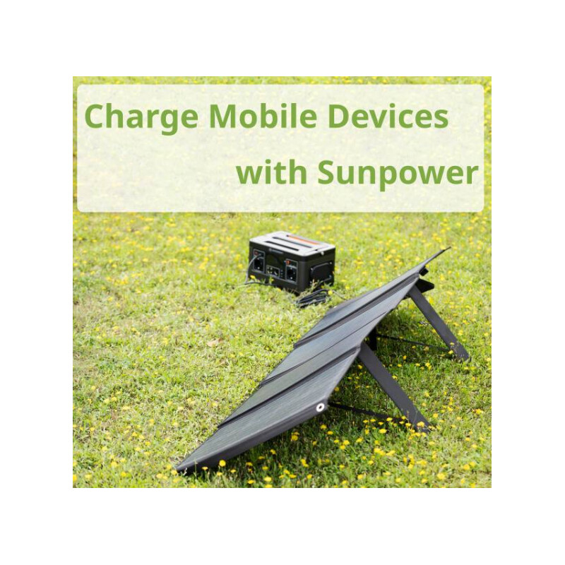 Bresser Cargador solar Mobile de 120 vatios