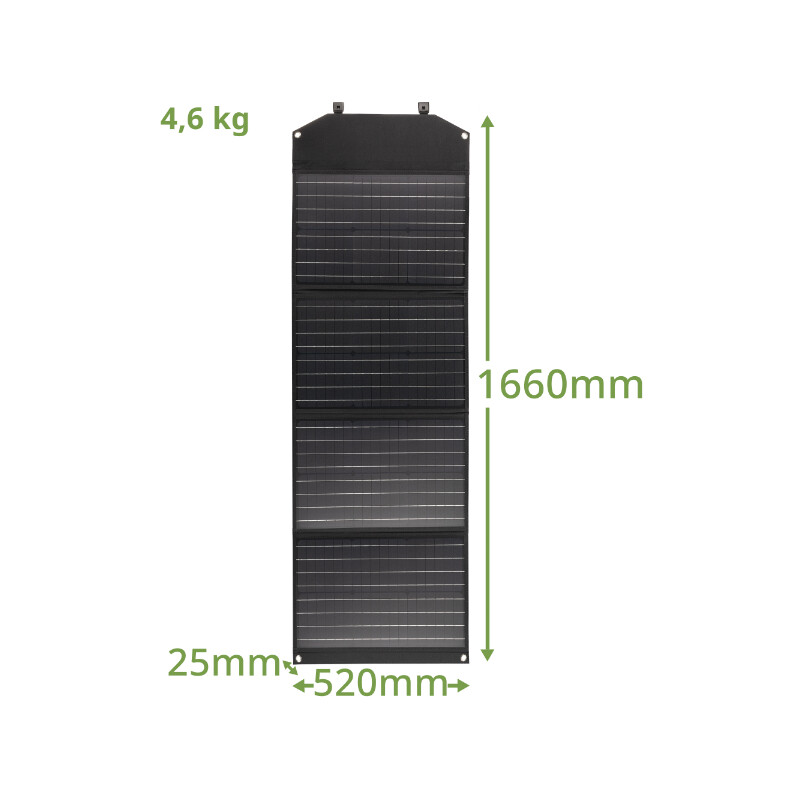 Bresser Cargador solar Mobile de 120 vatios