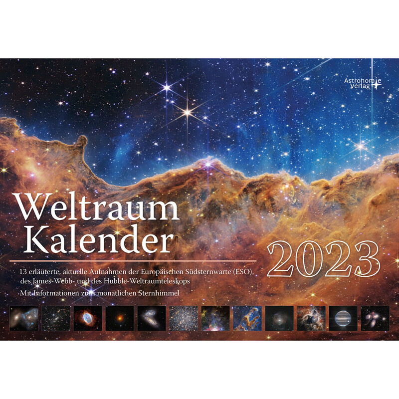 Astronomie-Verlag Calendarios Weltraum-Kalender 2023