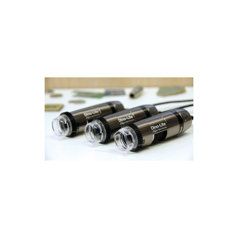 Dino-Lite Microscopio AM7915MZTL, 5 MP, 10-140x, 8 LED, 30 fps, USB 2.0